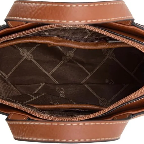 Wrangler Canvas Mini Top Handle Tote//Crossbody - Army - Picture 4 of 4